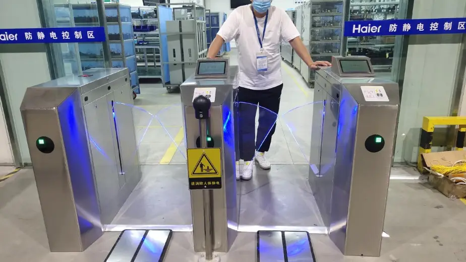 ESD statisch detectie toegangscontrolesysteem