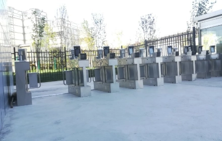 Toegangspoort voor productiezone