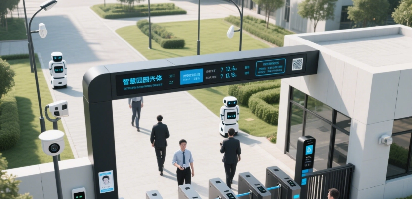 Intelligente draaipoortoplossing voor technologieparken