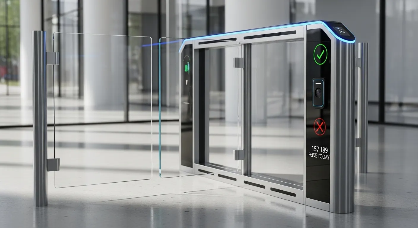 AI-intelligente voetgangerspoort