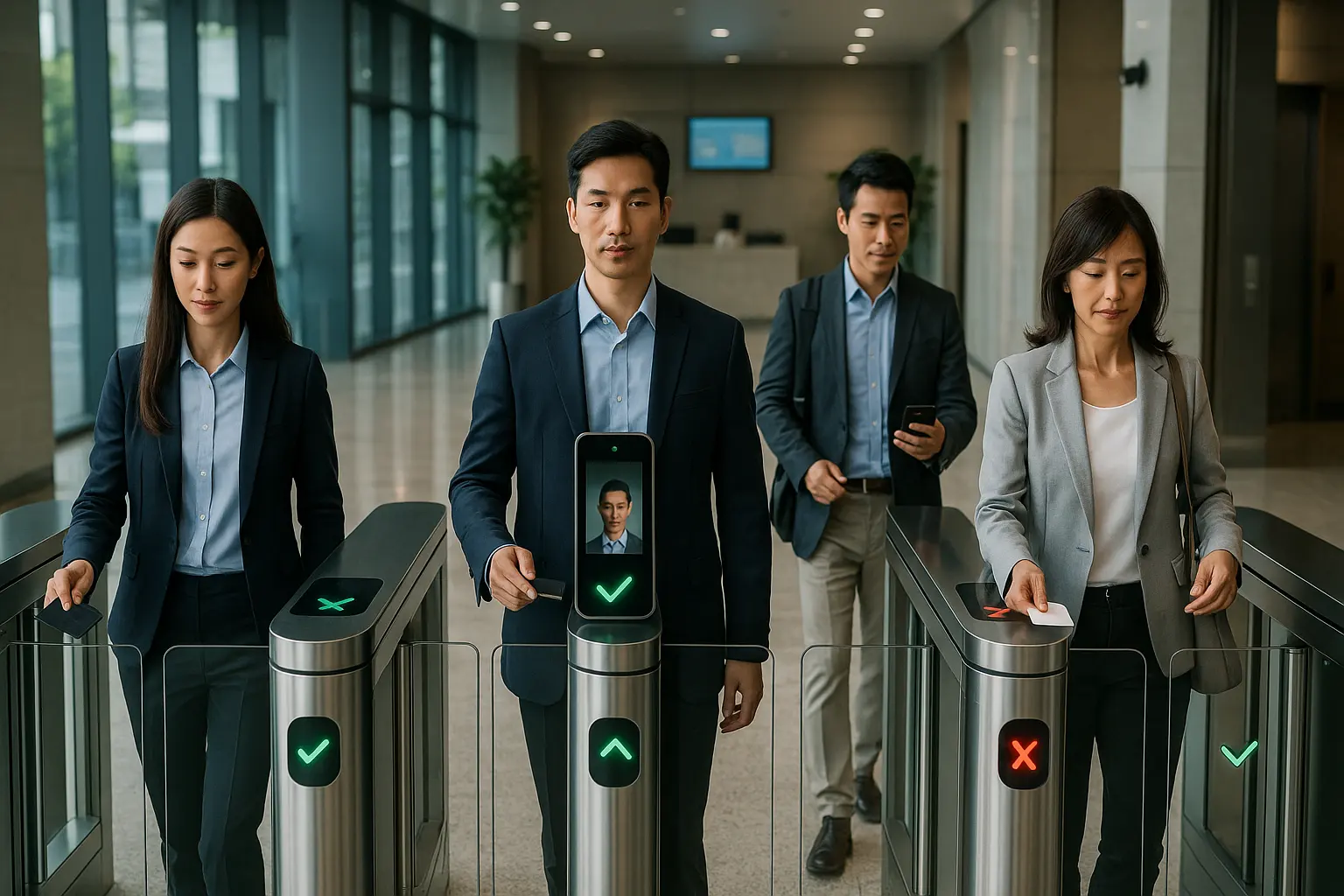 Aziatisch-Pacific snelheidspoort toegangscontrole oplossing