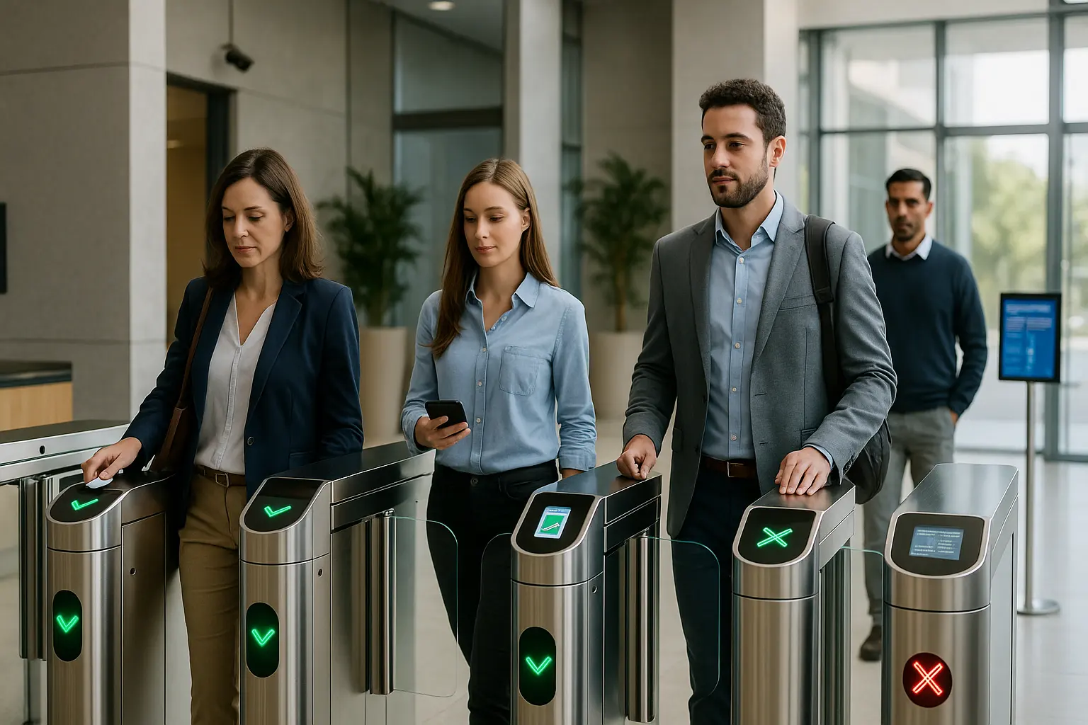 Toegangscontrole toegangspoort van de Australische snelheidspoort