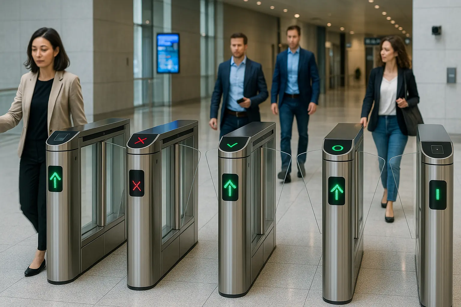 Poort met hoge doorvoersnelheid