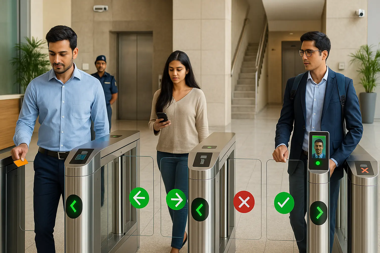 Indiase toegangscontrole voor voetgangerssnelheidspoorten