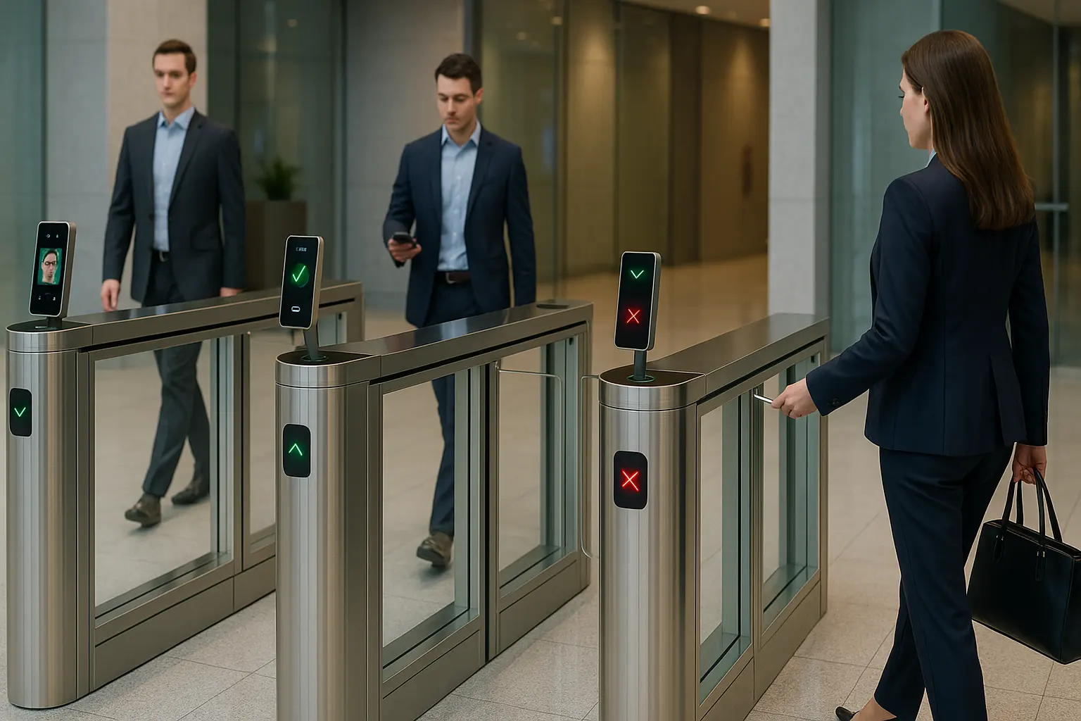 Gehard glas snelheidspoort