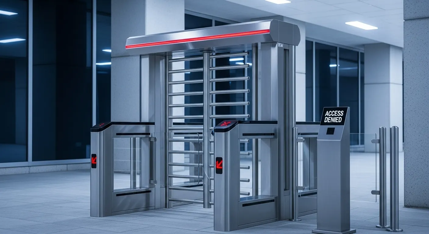 Automatische anti-klim draaihek