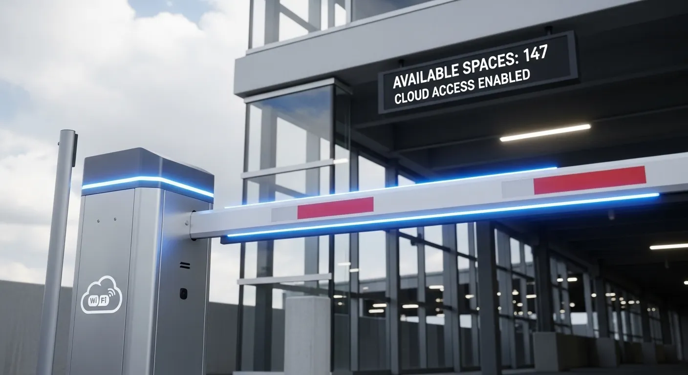 Cloud-basiertes Parkschrank-Tor