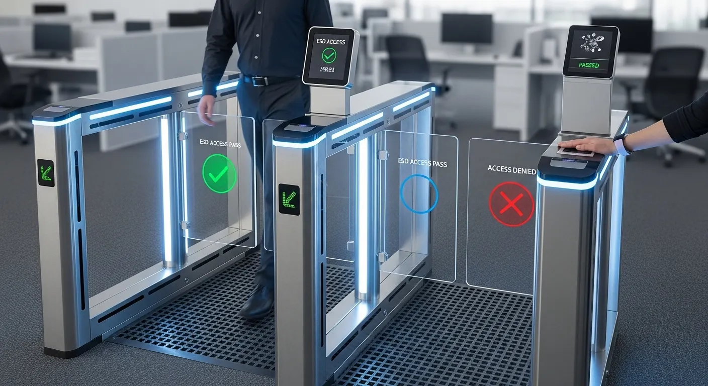 ESD toegangscontrolesysteem