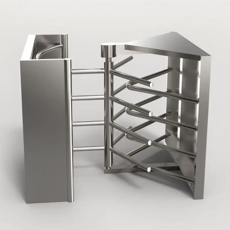 Voetgangerstoegangspoort op volle hoogte