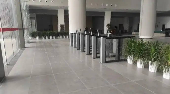 Beveiligingspoort van de draaipoort