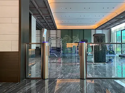 Toegangscontrole voor fitnessstudio