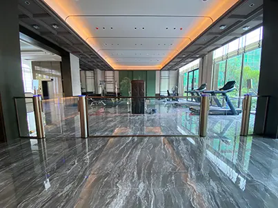 Zuilsnelheidspoort draaihek