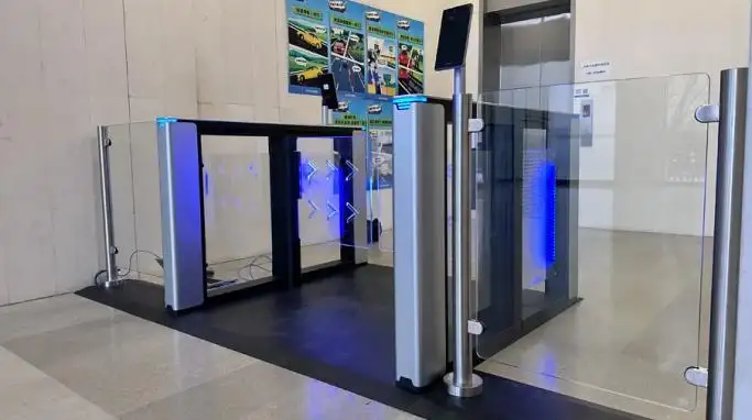QR-code voetgangerstoegangspoort
