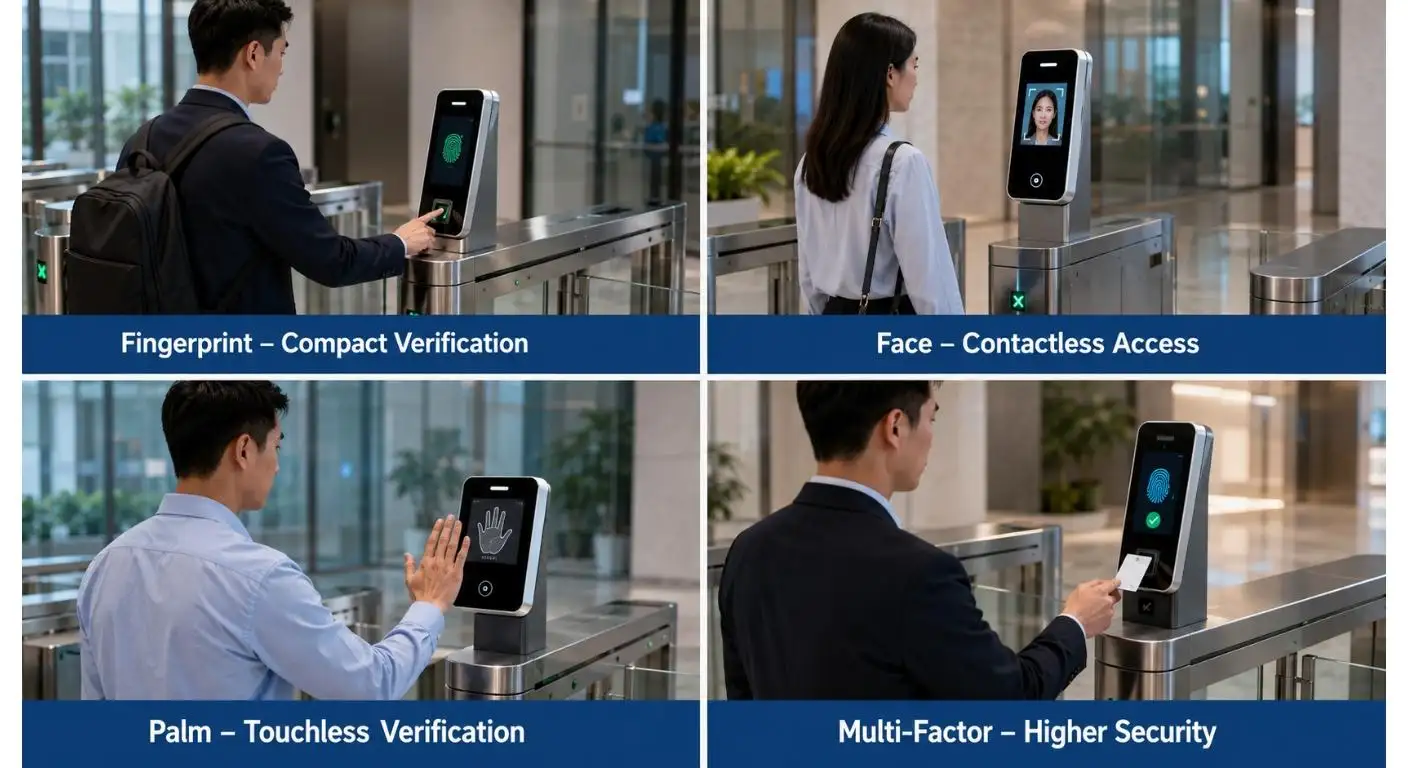 Biometrische draaipoort