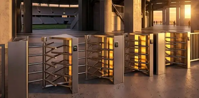 Leverancier van draaihekken in volledige hoogte voor stadions