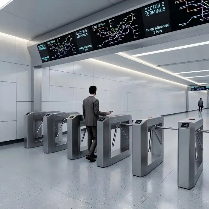 Leverancier van draaipoorten voor metrostations