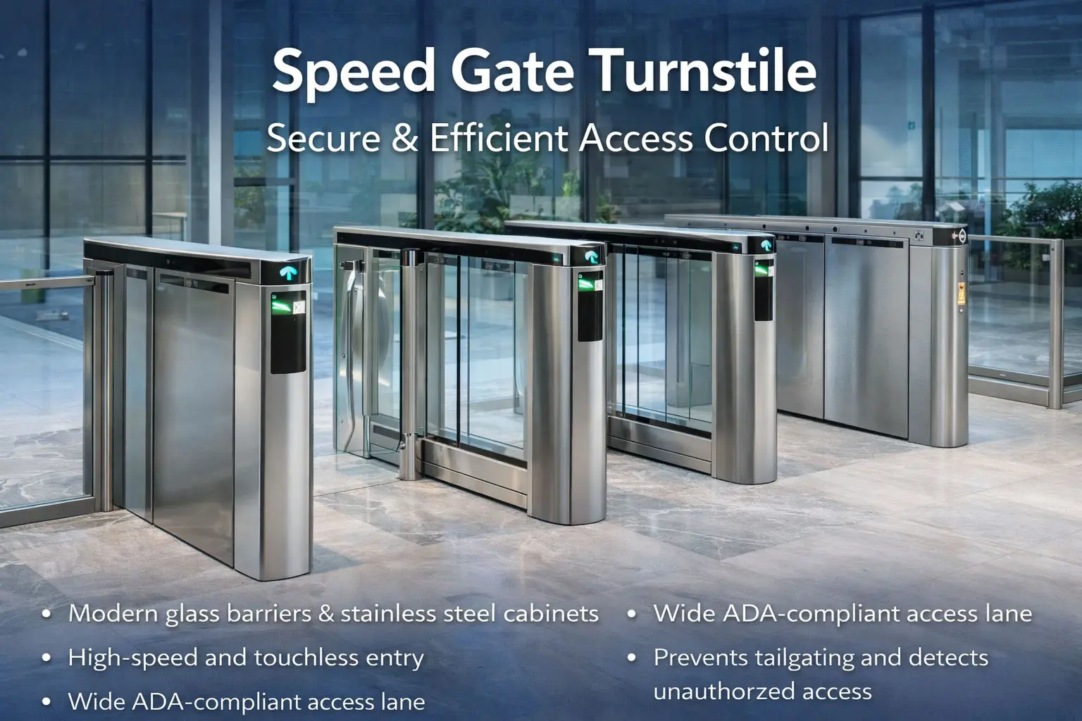 Torniquete de puerta de velocidad: The Future of High-Speed Access Control